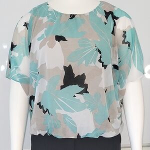 Alfani Lightweight Lined Top L